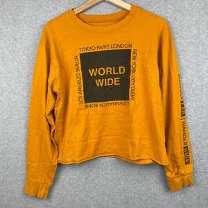 Mighty Fine World Wide Orange Size Large